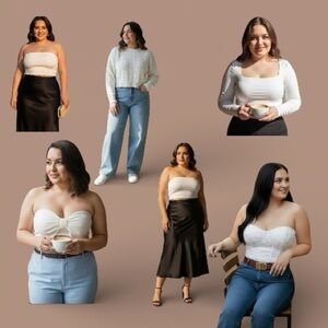 White Women's Blouse Collection